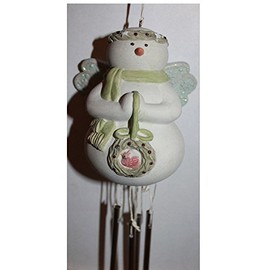 Grasslands Road Traditional Snowman Wind Chime (Angel)