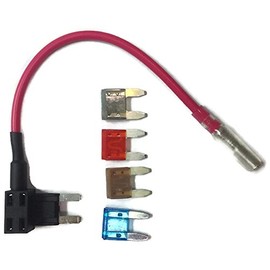 Add-A-Circuit ATM + 2A 5A 10A 15A fuses, Mini Blade Style Fuse Tap Add a fuse