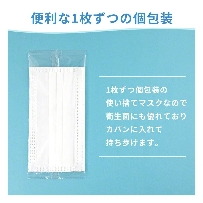 Qurra Smooth Shirokuma-chan Masks, Disposable, Individually Packaged, Soft Ear Hooks,
