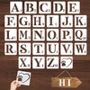 Pack of 27 Stencils, Letters, 5.8 Inch Letter Stencils, Large,