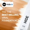 HIDE PREMIUM Liquid Foundation, Multi-Use Waterproof Foundation, Medium/Full Coverage Foundation,