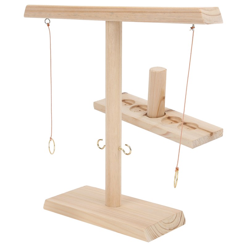 Outdoor Indoor Handmade Wooden Board Toss Games for Kids Adults