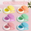Yicaam Pack of 24 Mini Macaron Storage Boxes, Macaron Jewellery