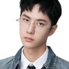 88flix Clear Megane, Blue Light Cut, Non-Degree, Square, Borderless, Rimless,