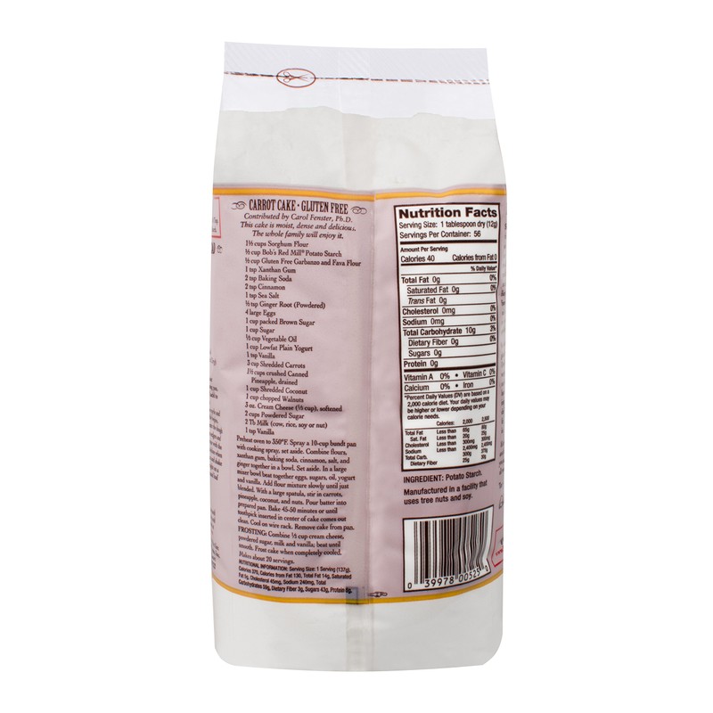 Bob's Red Mill, Potato Starch, 22 Ounce