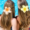 Collenatsy Pack of 6 Flower Hair Clips for Thick Thin