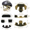 Tactical Helmet Padding Kit, Premium Interior Cushion System (Black)