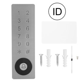 R372 Metal Waterproof Home Wiegand Card Password Door Entry Access Control MachineID
