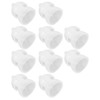 10Pcs Silicone Eartips Double Layer Washable Design Antistatic Detachable Earbud