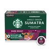 Starbucks K-Cup Coffee Pods, Dark Roast Hot or Iced Coffee,