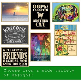 SJT ENTERPRISES, INC. A Spoiled Rotten Vizsla Lives Here! - Wood Fridge Kitchen Dog Magnet - Artist Tomoyo Pitcher - Made in USA - Measures 2.5" x 3.5" (SJT39872)