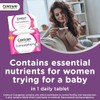 Centrum Conception Vitamins for Women, Fertility Supplements with 400μg Folic