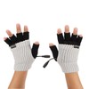 USB Heated Gloves Adult Winter Soft Fashionable Fingerless Heating Gloves