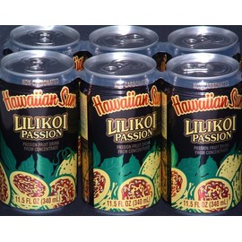 Hawaiian Sun Lilikoi Passion Juice (12 Cans)