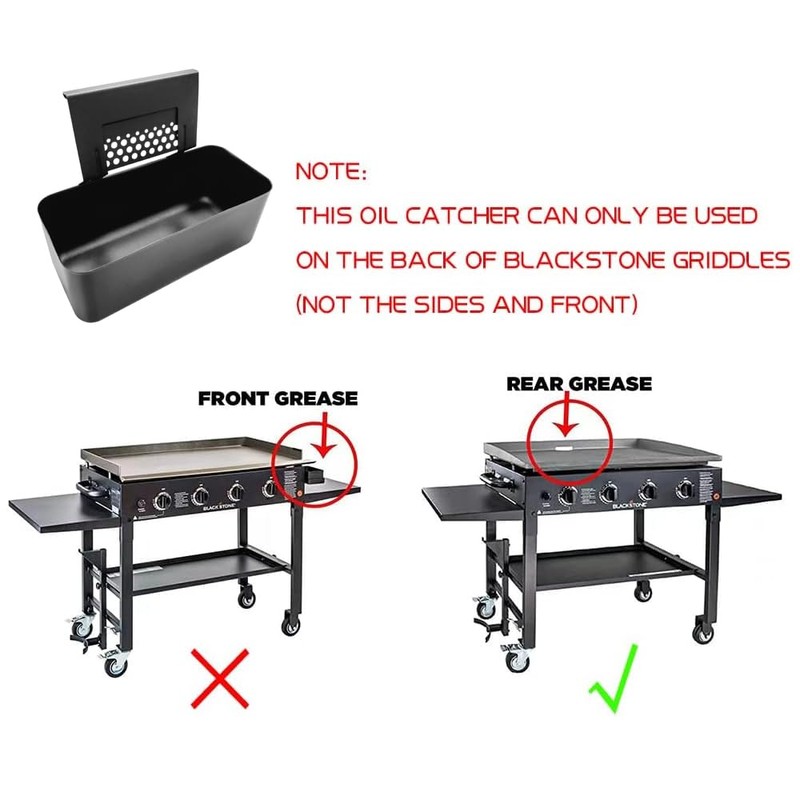 JIN BETTER GRILL PARTS Replacement Grease Cup Kit with Built-in
