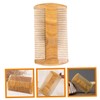 Baluue Beard Comb for Men Wood Material Dual Rows for