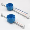 XGGYA 1 Gang PVC Round Ceiling Bar Hanger Electrical Box,