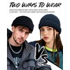 CLAPE Unisex Fisherman Beanie Wool Docker Hat Street Style Trawler
