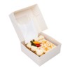 Restaurantware Cafe Vision 11 Ounce Treat Boxes 200 Clear Window