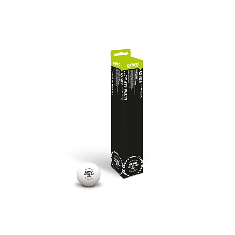 Gewo Ultra SLP 6 Piece Ball without Seam/Maximum Roundness Table