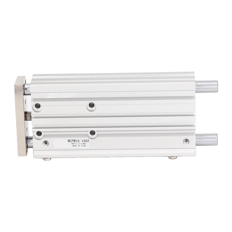 3 Stem Pneumatic Cylinder Aluminum Alloy Double Acting Air Cylinder