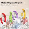 Premium Plastic Shower Curtain Rings Shower Curtain Hooks Gliding on