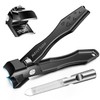 German Nail Clippers for Men Women with Catcher, Toenail Clippers