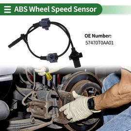 Motoforti ABS Wheel Speed Senor ABS Sensor Anti-lock Braking System Sensor for Honda CR-V 2012-2016 No.57470T0AA01 Rear Right
