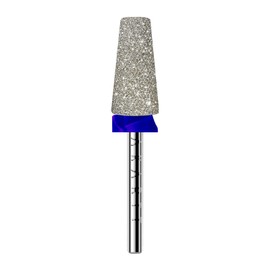 Makartt Nail Cutter Attachment Bits - Electric Nail Drill Bits Tapered Barrel Carbide Diamond Sanding Cutter Bits for Nail Prep Shaping with Cross Teeth & Dust-Proof Ring M #150 Grit