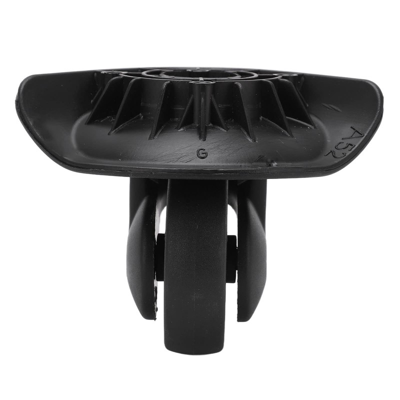Alomejor 1 Pair Luggage Wheels Replacement A52 Mute Swivel Wheels