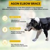 AGON Dog Elbow Brace for Elbow Support – Adjustable Hinge