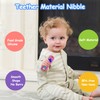 YAPROMO Baby Teething Toys,Reomte Teether Toys, Silicone Chew Toy for