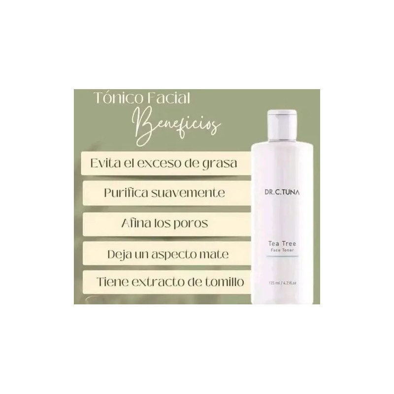 Tonico/sérum/jabón Tea Tree/control Acné/grasa/farmasi