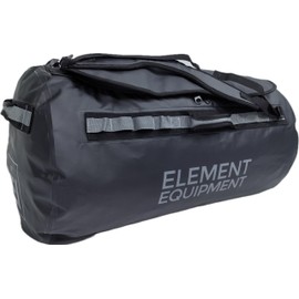 Element Equipment Trailhead 2.0 Waterproof Duffel Bag Shoulder Straps Black/Grey Medium