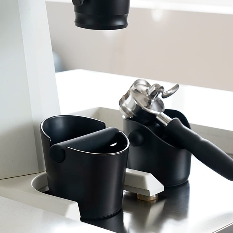 Watchget Espresso Knock Box 4.1" Knock Box ABS Coffee Residue