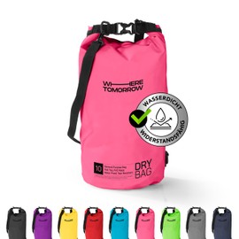#DoYourOutdoor Where Tomorrow Dry Bag 5L Pink | Waterproof Backpack | Waterproof Bag & Pack Sack | Dry Bag Ideal for Boat, Kayak, Fishing and Camping
