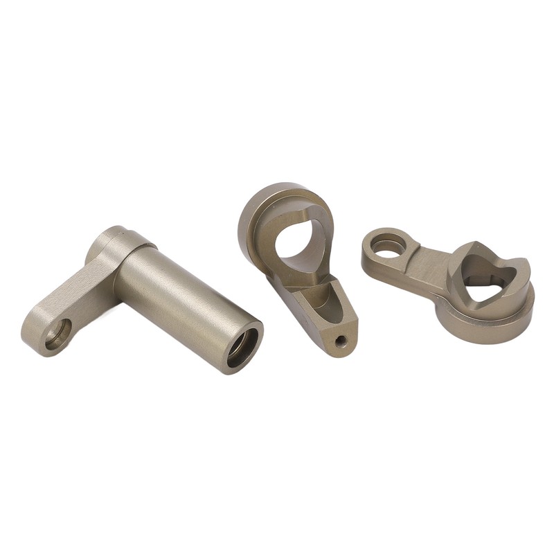 RC Steering Knuckle Kit Aluminum Alloy Shock Absorption Steering Assembly