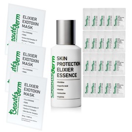 Bottederm Skin Protection Elisir Essence 50ml+30ml+sample+3 packs Bottederm Essence+Bottederm Elisier Pack 1 box / 보떼덤 스킨 프로텍션 엘리시어 에센스 50ml+30ml+샘플+팩3장 보떼덤 에센스+보떼덤 엘리시어 팩 1박스