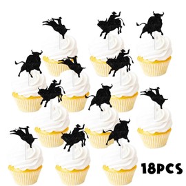 S-Cp-0117 Ice Cream Fruit Dessert Cupcake Topper Colorful Glitter Happy Birthday Sensory Pop Game Theme Decor Supplies Baby Shower Boys Girls Birthday Party Decorations