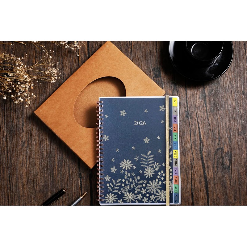 A5 Appointment Diary 2026 Week to View, Weekly & Monthly