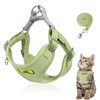 Cat Lead Set for Cats, Polyester Adjustable Cat Harness with