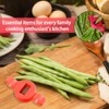 1PCS Runner Bean Slicer Strong Mini Runner Bean Stringer and