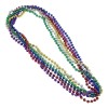 48 Collar Bolitas Mardi Gras Brilloso Batucada Fiesta Boda