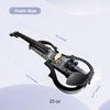 Premium Carbon Fiber Electric Violin Full Size 4/4,Professional Silent Electric