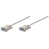 Manhattan CABITL720 Cable Serial DB-9 a RS-232, Null Modem, Hembra/Hembra,