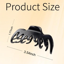 Large Octopus Hair Clip Jumbo Big Claw Clips, French Acetate Hair Accessories, Suitable for Thick Long Curly & Wavy Hair