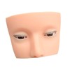 Harilla Eyelashes Mannequin Head Eyelash Extension Soft Eyelid Mannequins Flat