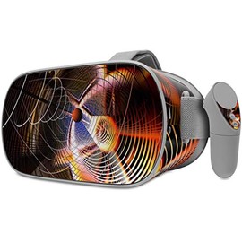 Decal Style Skin Wrap Compatible with Oculus Go Headset - Solar Flares (Oculus NOT Included)