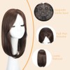 Hair Toppers for Women with Thinning Hair Toppers 360° 3D
