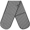 Double Oven Gloves Butcher Quilted Stripe Heat Resistant Oven Mitts